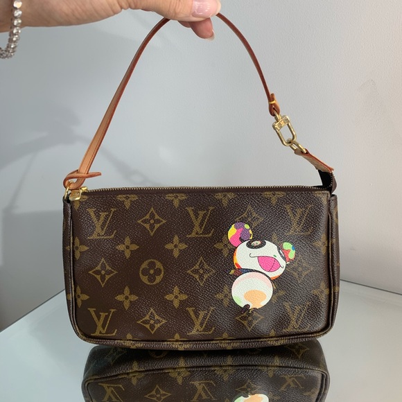 Louis Vuitton | Bags | Louis Vuitton X Murakami Panda Pochette | Poshmark
